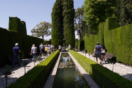 Les jardins de L'ALHAMBRA